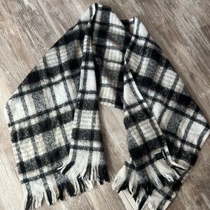 Steve Madden Plaid Scarf